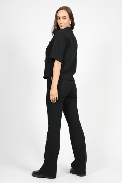 Дамски Комплект от 2 части, Черен