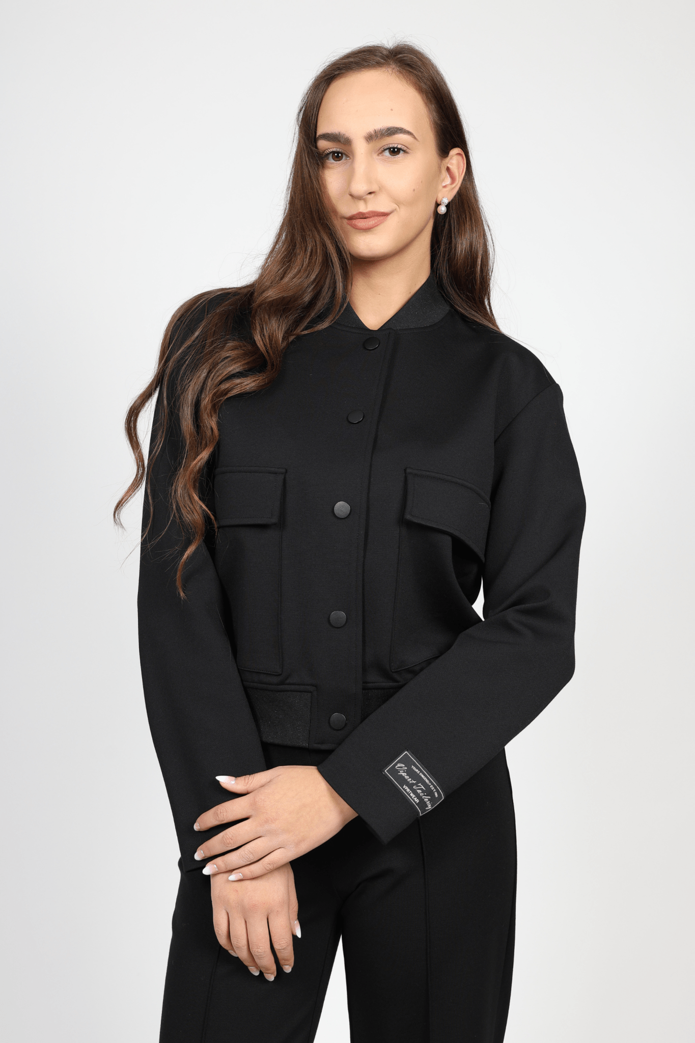 Дамски Комплект от 2 части, Черен