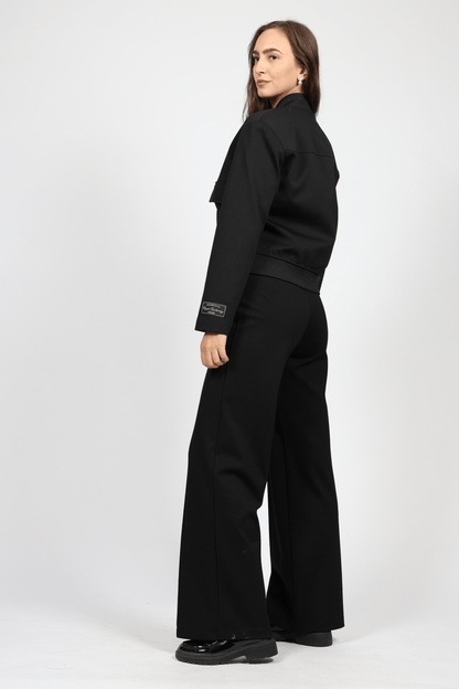 Дамски Комплект от 2 части, Черен