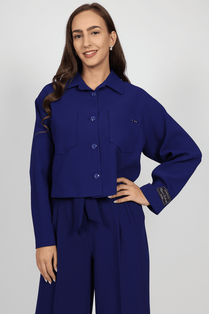 Дамски Комплект от 2 Части, Син