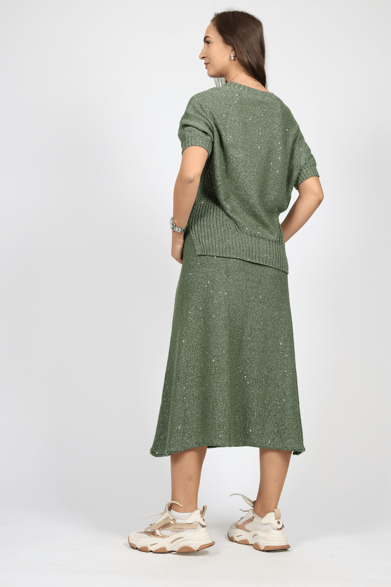 Дамски Комплект от 2 части, Зелен