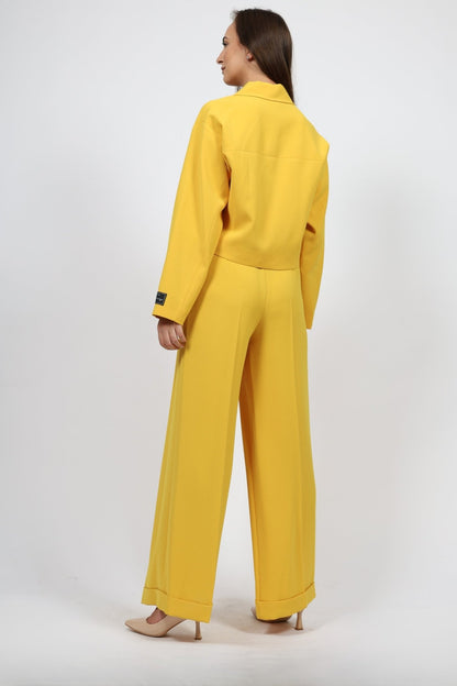 Дамски Комплект от 2 части, Жълт VIPART Roberto Fashion Store Set VPR0311SETYELTRK36 36 Жълт