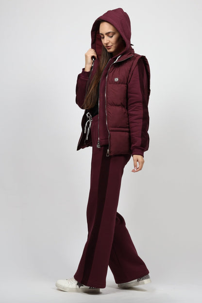 Дамски Комплект от 3 части, Бордо