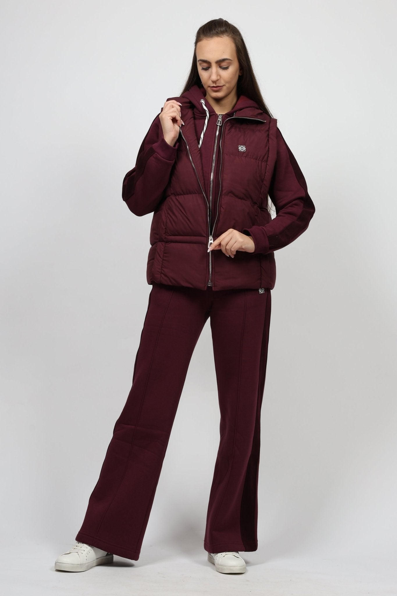 Дамски Комплект от 3 части, Бордо