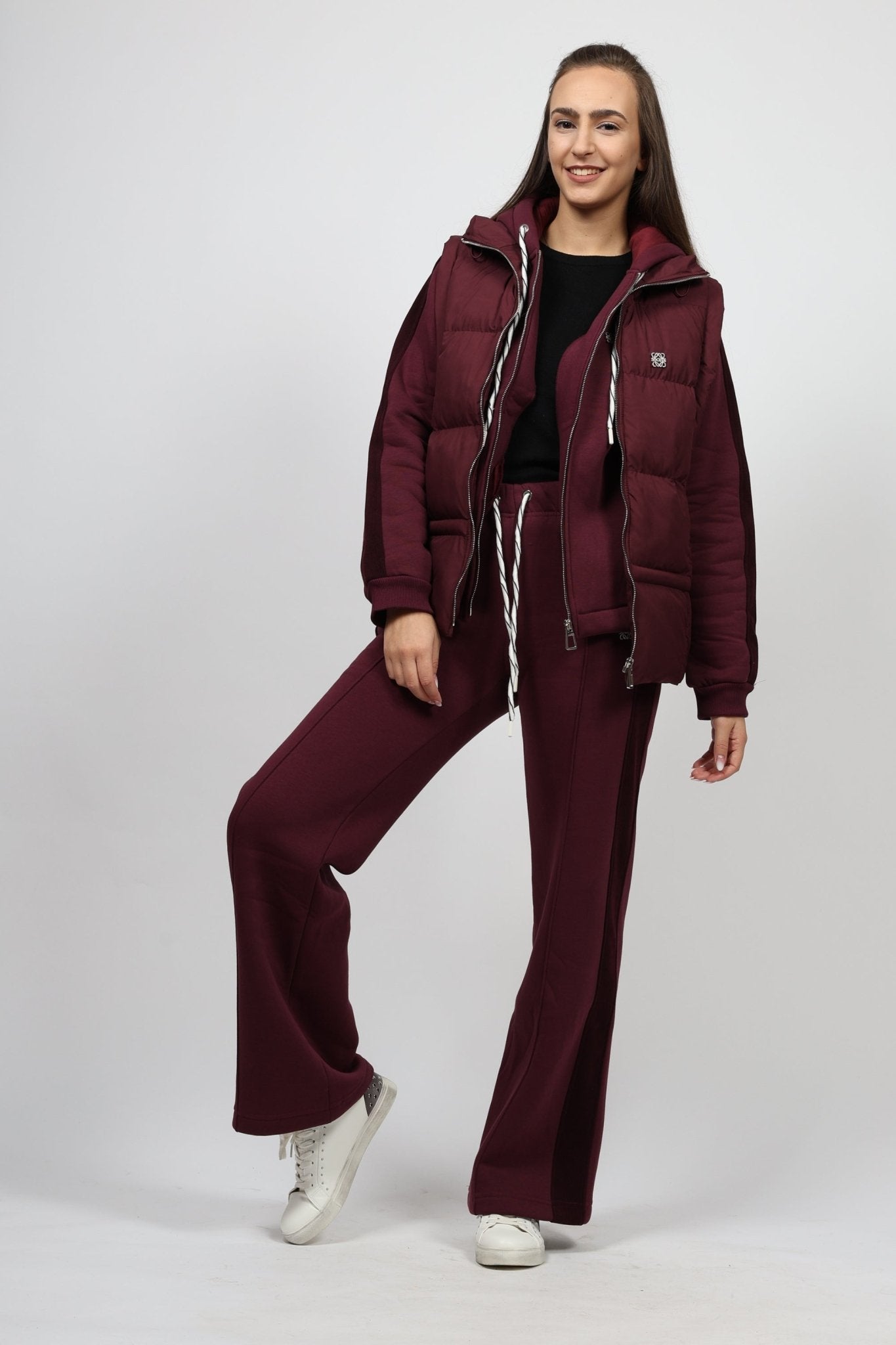 Дамски Комплект от 3 части, Бордо