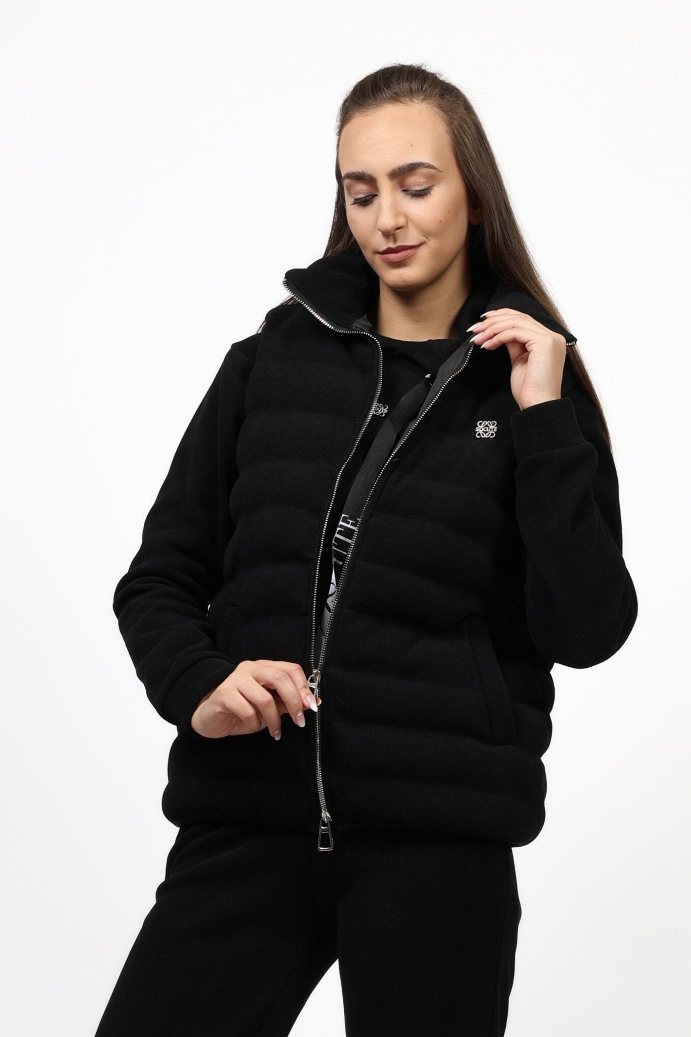 Дамски Комплект от 3 части, Черен