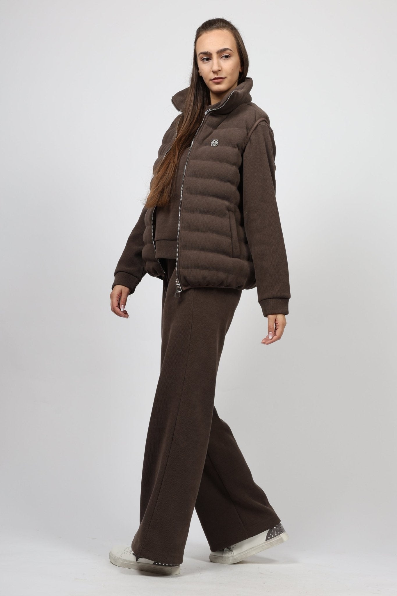 Дамски Комплект от 3 части, Кафяв