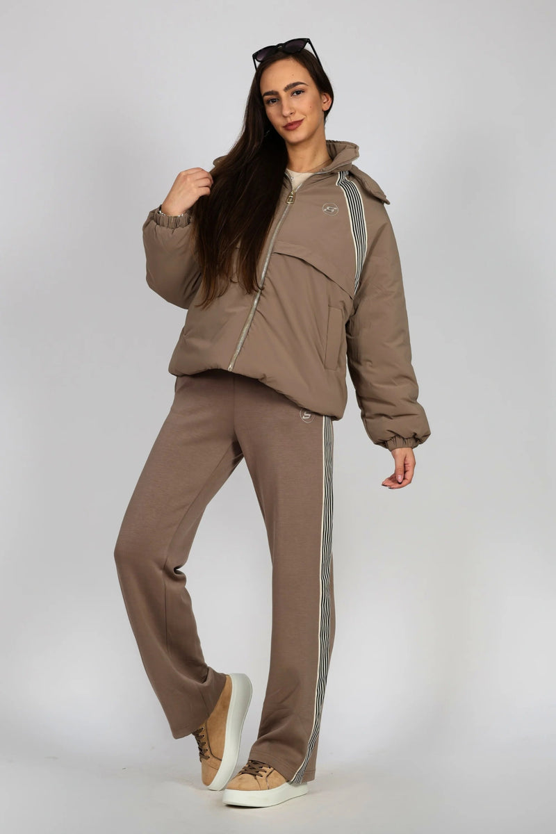 Дамски Комплект от 3 Части, Кафяв