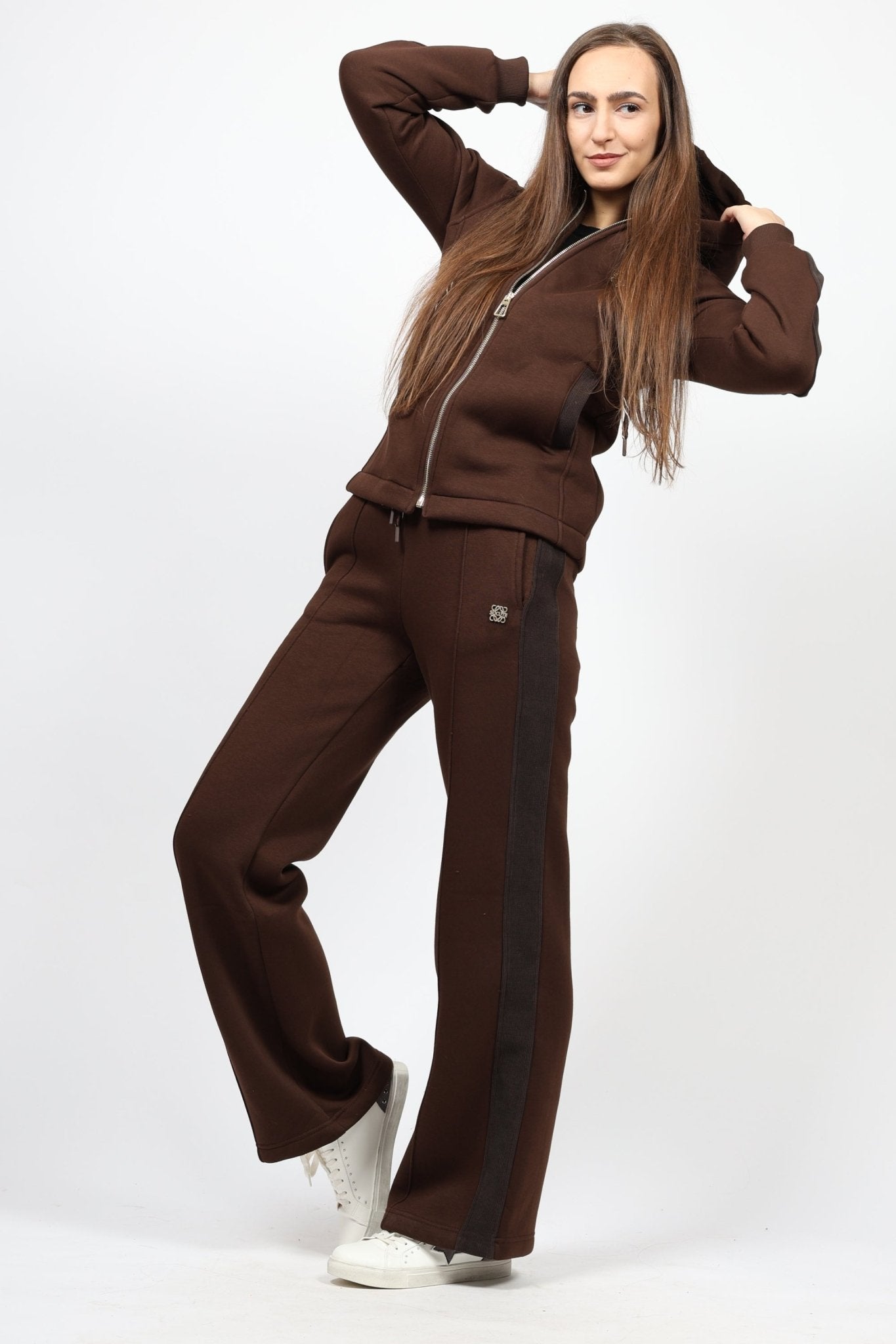 Дамски Комплект от 3 части, Кафяв