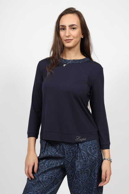 Дамски Комплект от 3 части, Син La Sagrada Roberto Fashion Store Set LSG0311SETBLUHRT38 38 Син