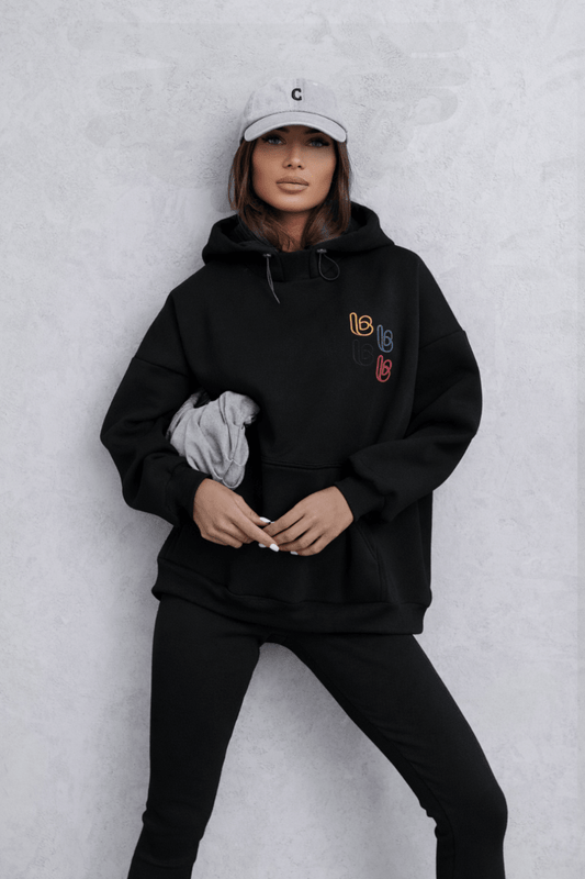 Дамски Комплект RARITY в черен цвят – елегантност и комфорт за всеки ден LaBalancia Roberto Fashion Store Set 5907378518906 XS/S