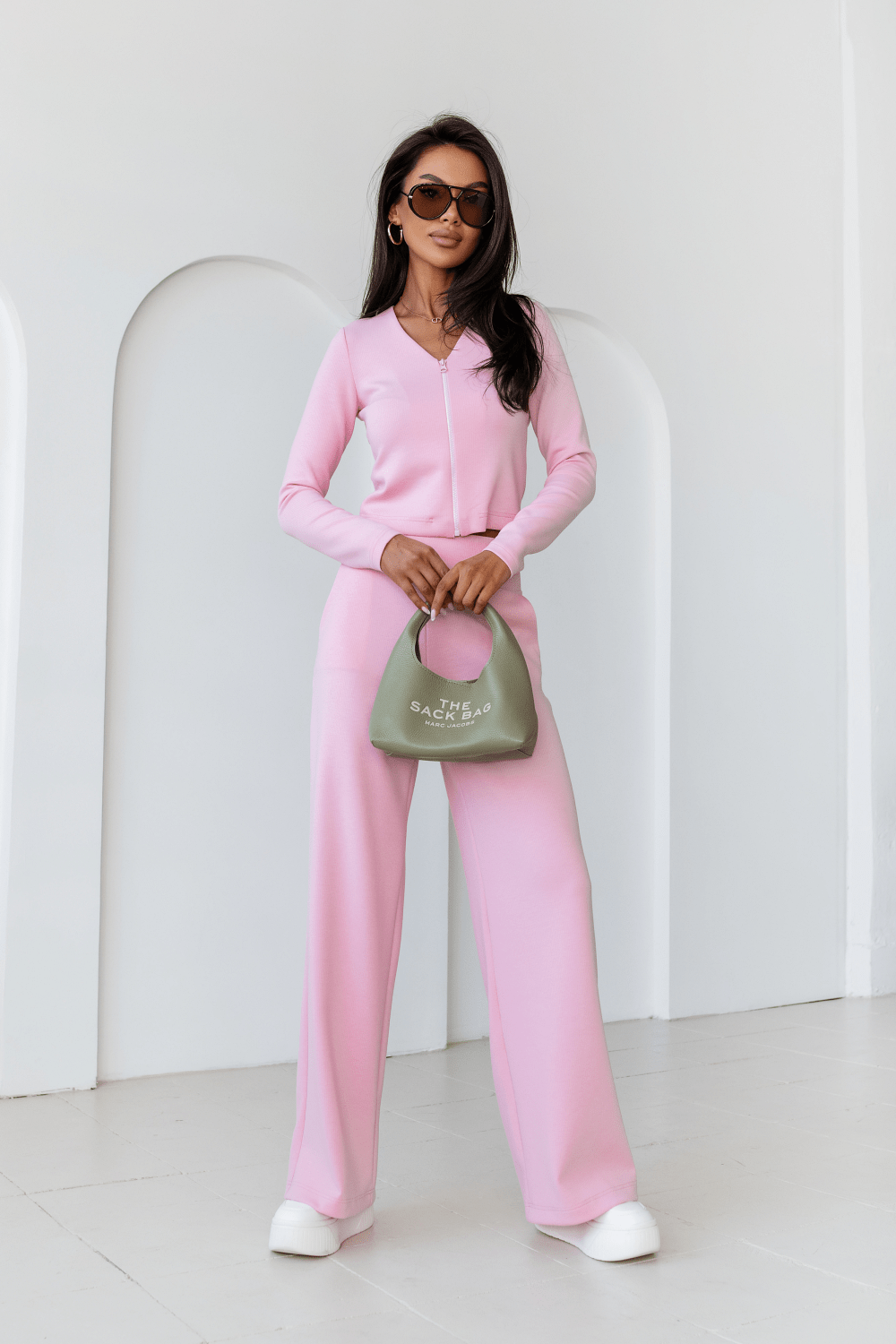 Дамски комплект WILLOW – ансамбъл, светлорозов LaBalancia Roberto Fashion Store Set 5907378520749 M/L