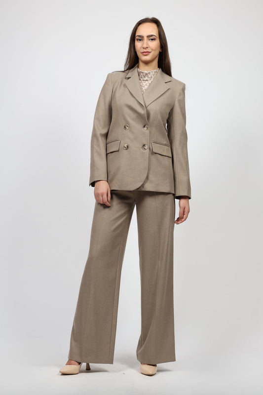 Дамски Костюм от 2 части, Пясък Roberto Fashion Roberto Fashion Store Set LSW1711SUISNDTRKXS XS