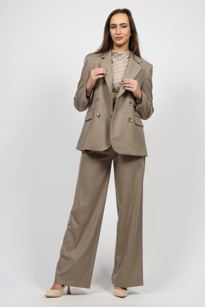 Дамски Костюм от 2 части, Пясък Roberto Fashion Roberto Fashion Store Set LSW1711SUISNDTRKXS XS