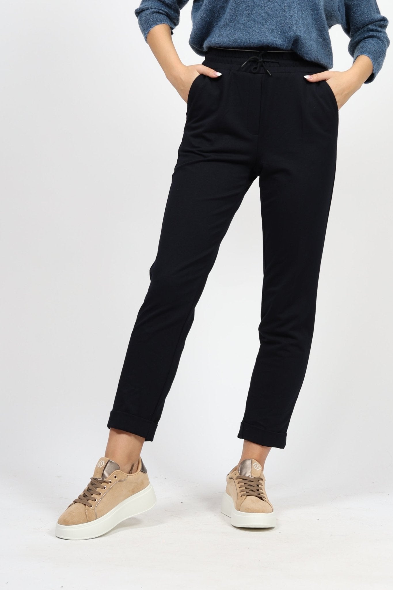 Дамски Костюм от 2 части, Син