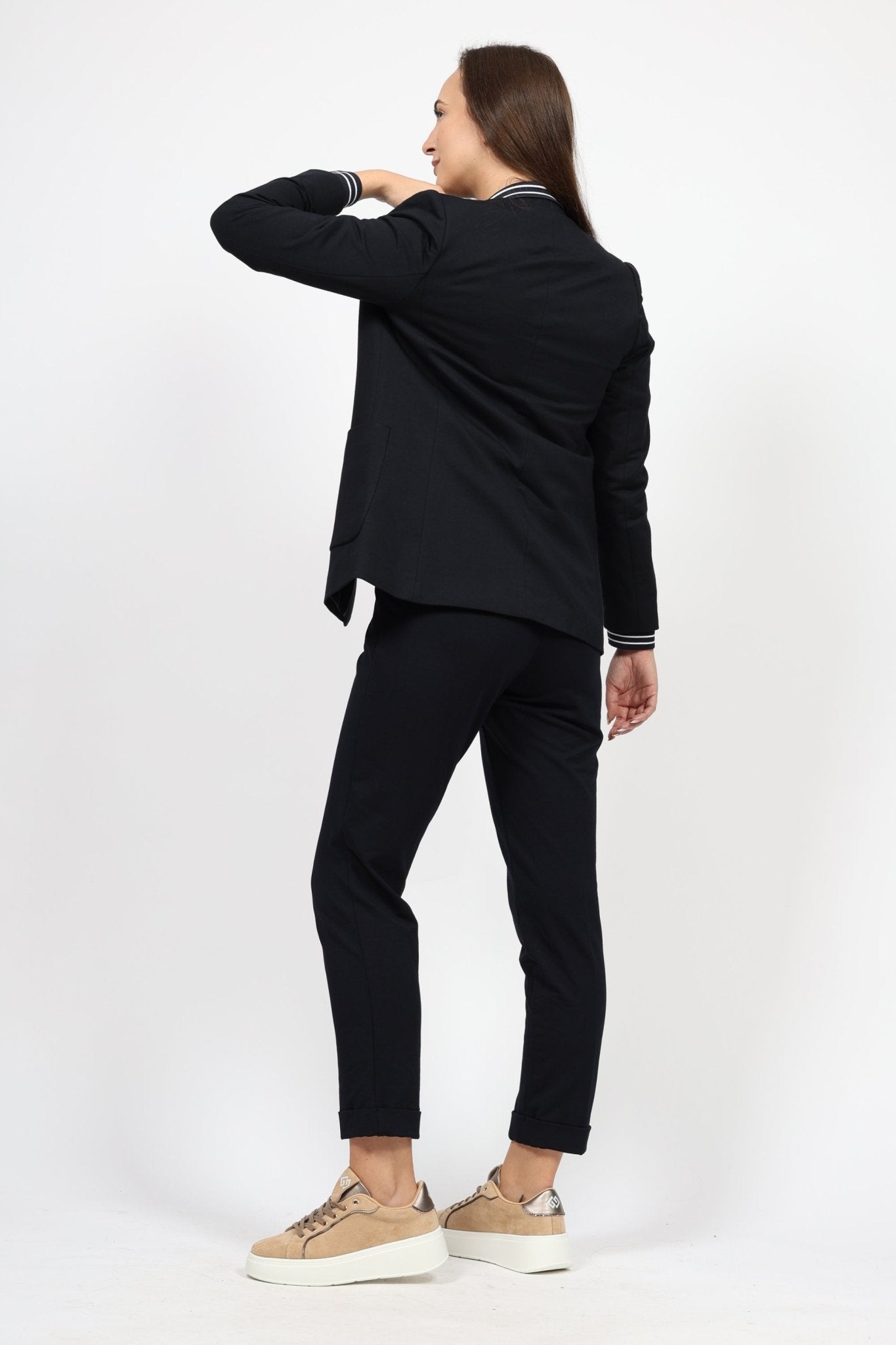 Дамски Костюм от 2 части, Син