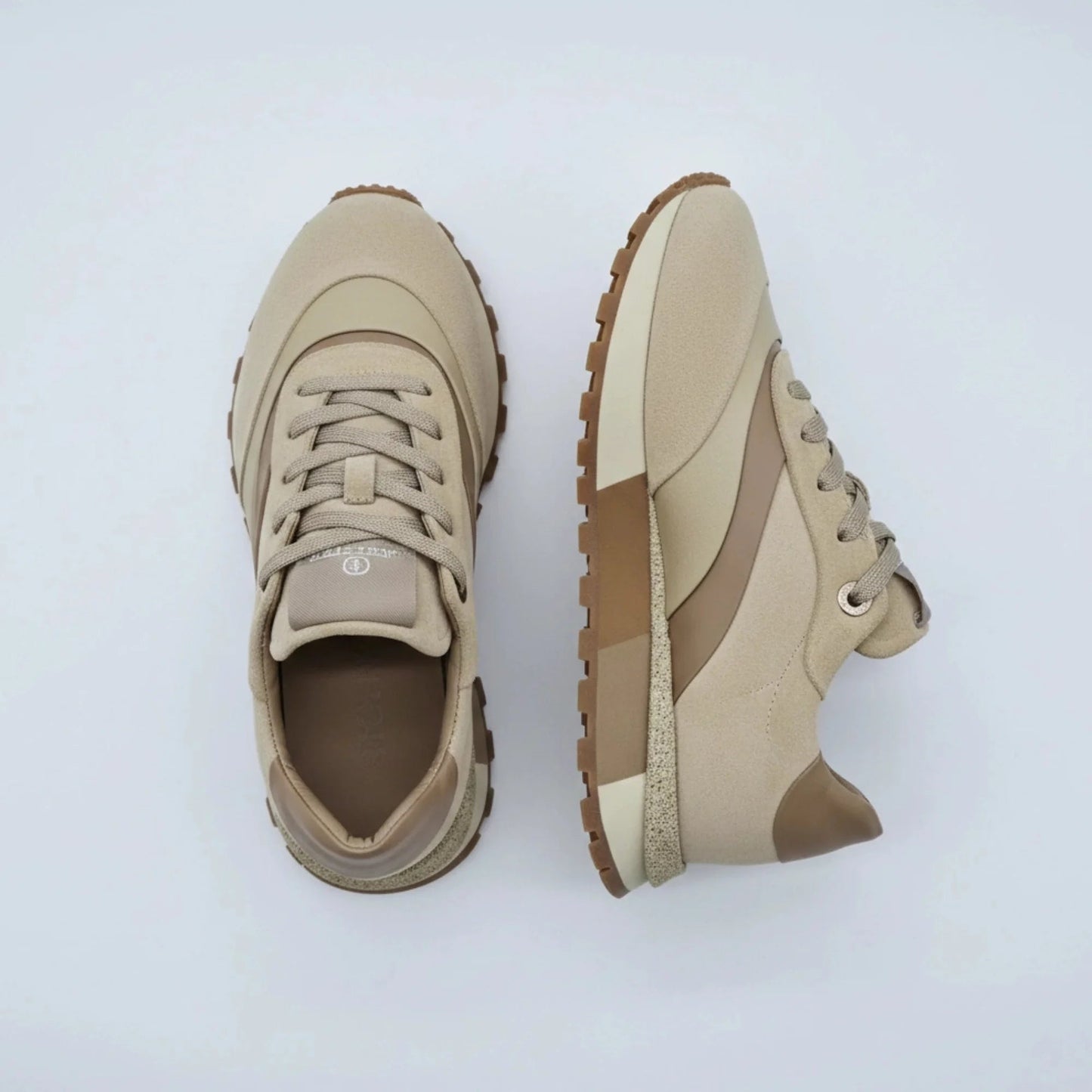 Дамски Кожени Спортни Сникърси, Бежов Roberto&Co Roberto Fashion Store Sneakers NUS0402SNEBEILEA37 37