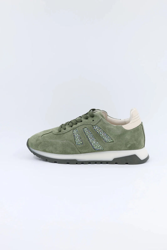 Дамски Кожени Спортни Сникърси, Зелен Roberto&Co Roberto Fashion Store Sneakers NUS0402SNEGRESTO37 37
