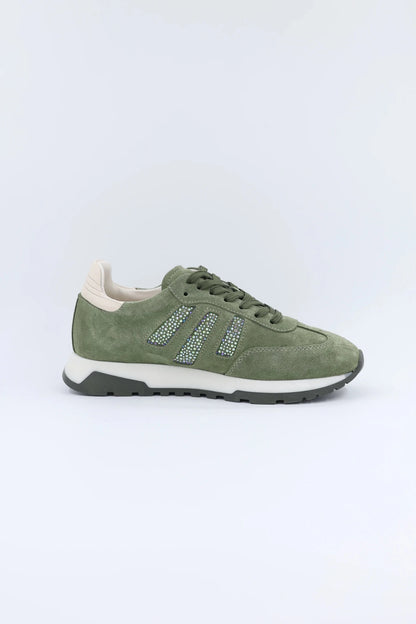 Дамски Кожени Спортни Сникърси, Зелен Roberto&Co Roberto Fashion Store Sneakers NUS0402SNEGRESTO37 37