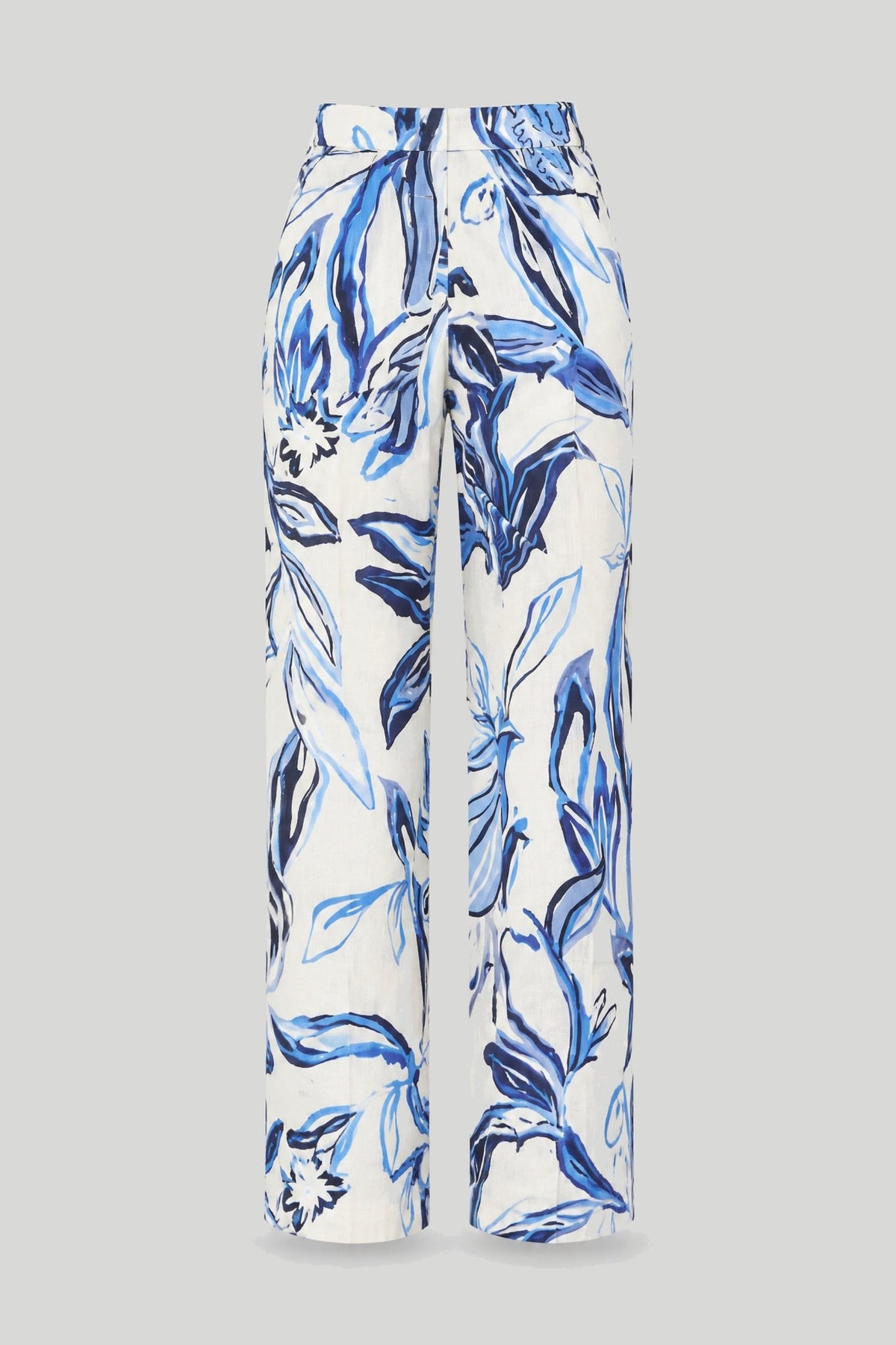 Дамски кремав панталон на цветя "Malwina" Medicine Roberto Fashion Store Pants RS26-SPD801-01E-L L