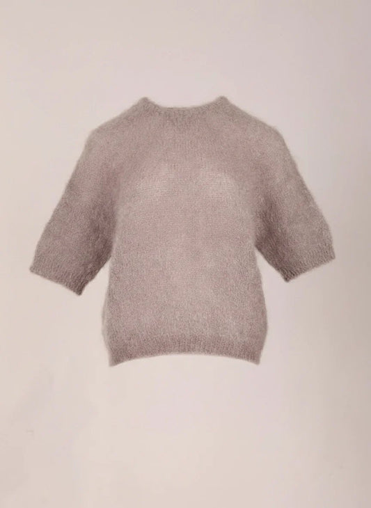 Дамски Пуловер с мохер, Кафяв Gold&Gold Roberto Fashion Store Sweater GNG2601SWEBROKNI TU