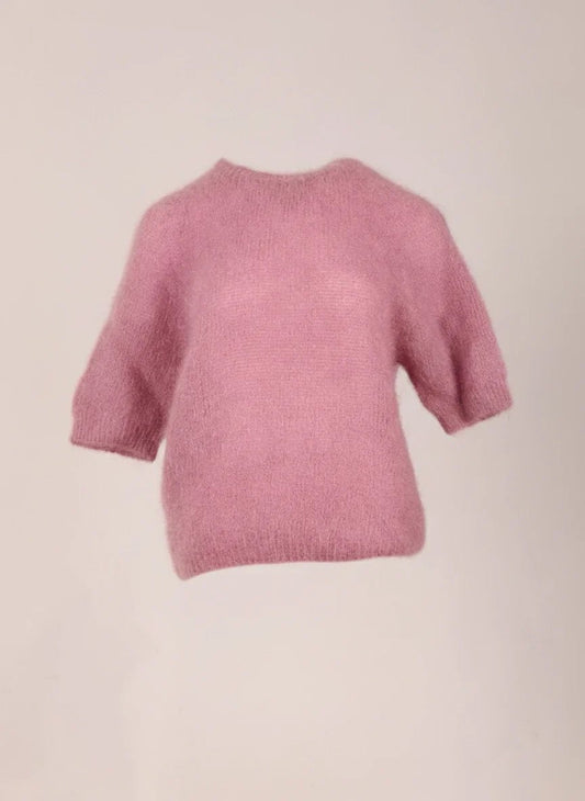 Дамски Пуловер с мохер, Розов Gold&Gold Roberto Fashion Store Sweater GNG2601SWEPINKNI TU