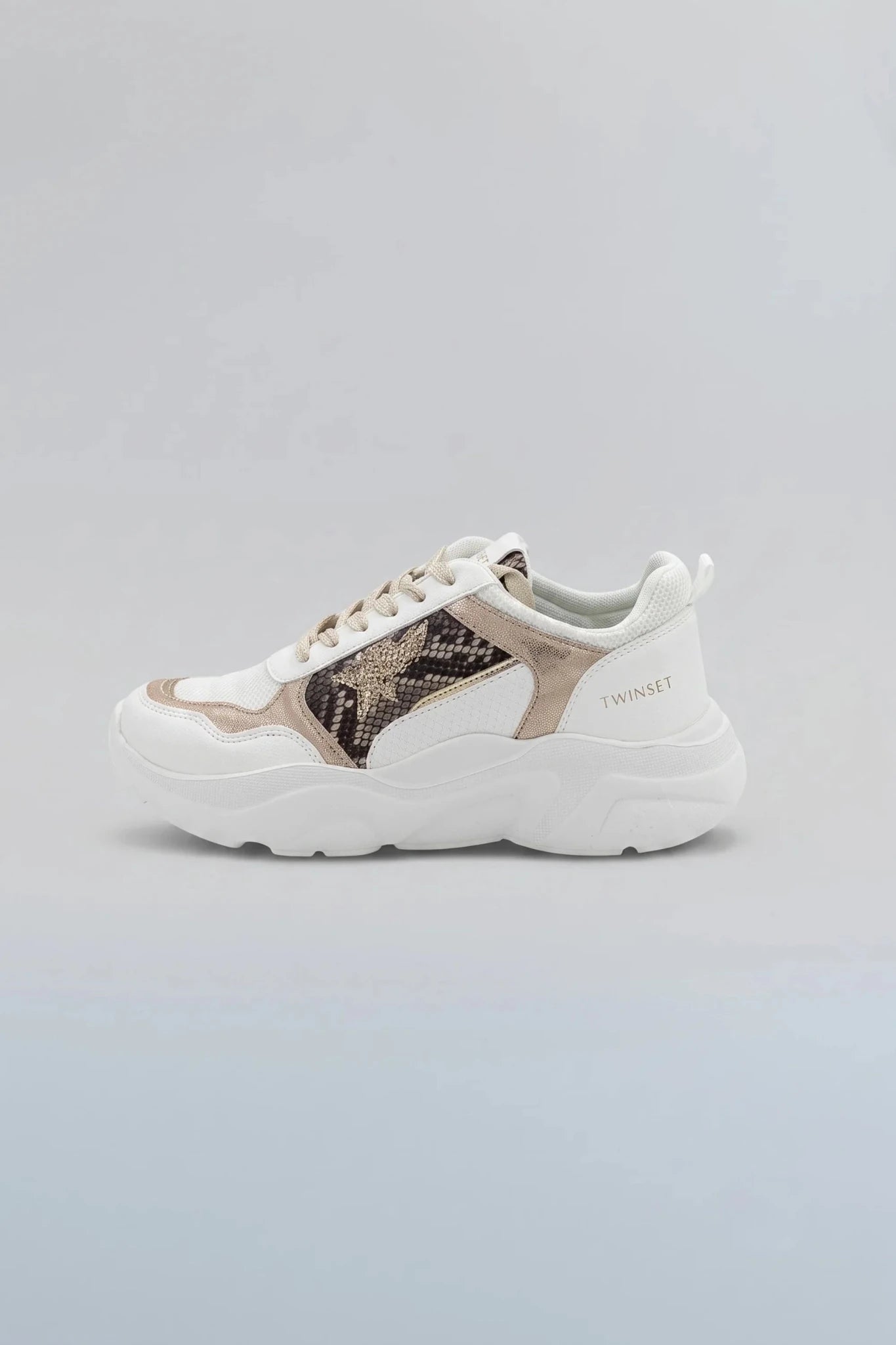 Дамски Сникърси, Бял Twinset Roberto Fashion Store Sneakers 222TJT01E1040236 36