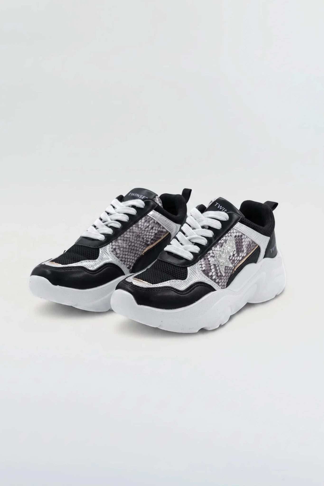 Дамски Сникърси, Черен Twinset Roberto Fashion Store Sneakers 222TJT01E1040536 36