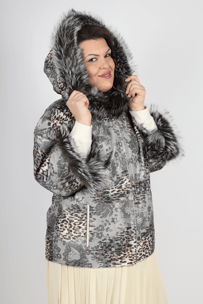 Дамско Двулицево Яке, Бежов Roberto Fashion Store Jacket RFRVSBLJCKWH12032XL XXL Beige