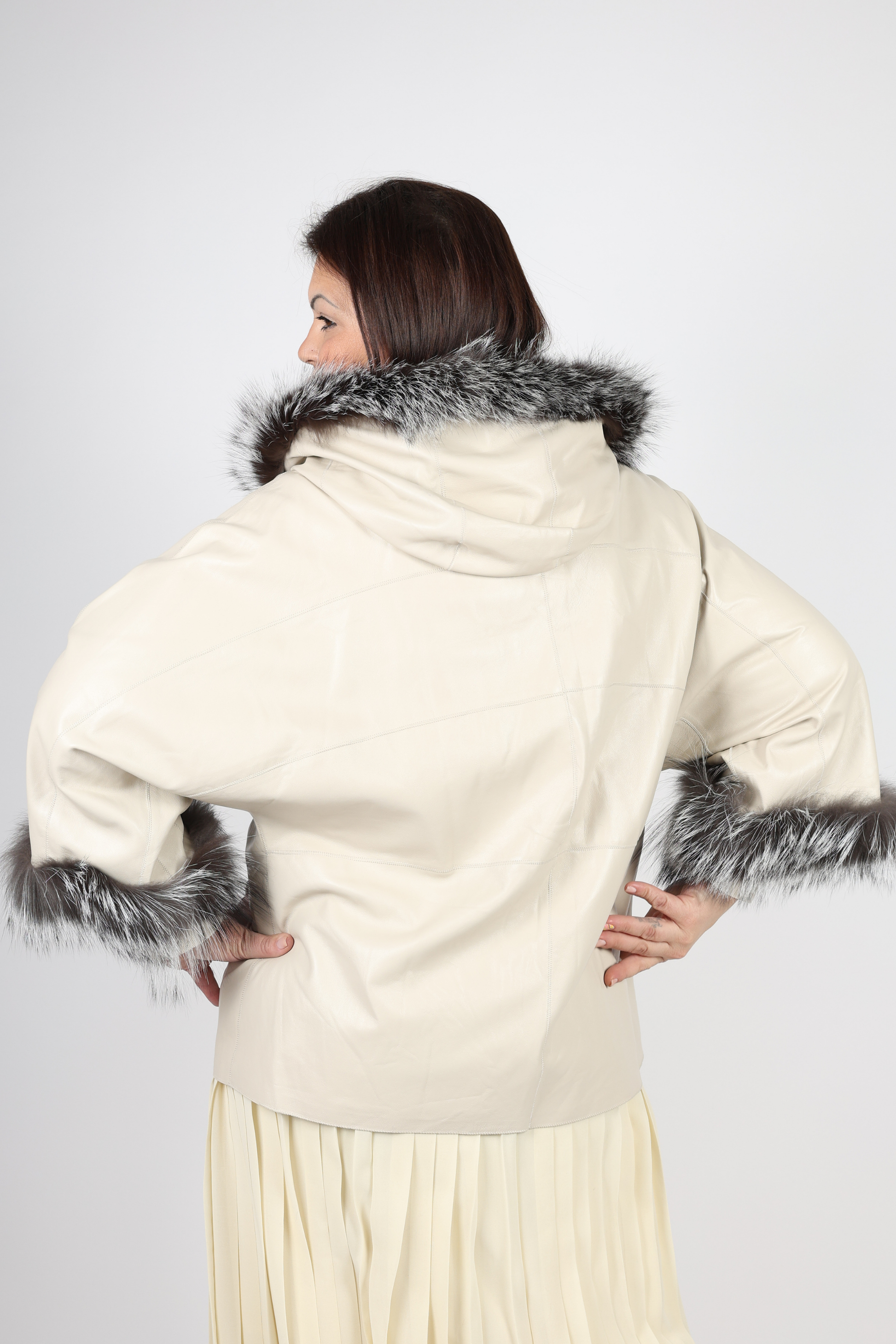 Дамско Двулицево Яке, Бежов Roberto Fashion Store Jacket RFRVSBLJCKWH12032XL XXL Beige