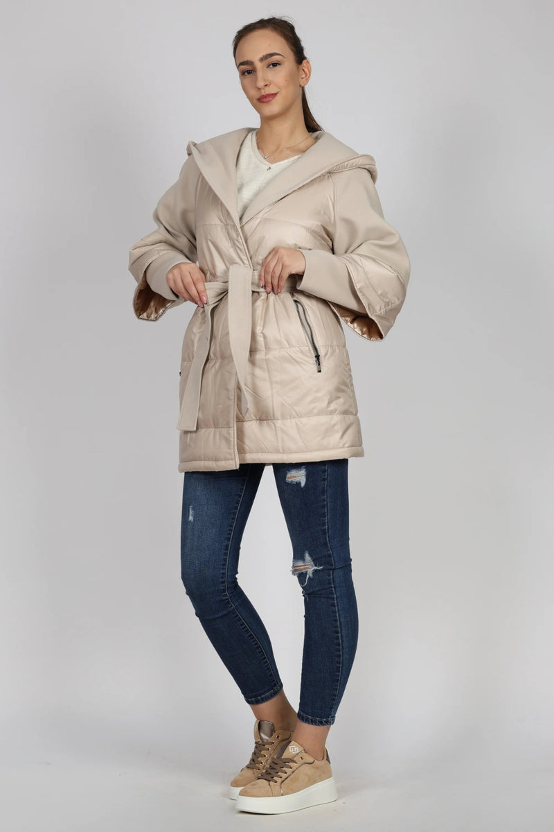 Дамско Палто, Бежов