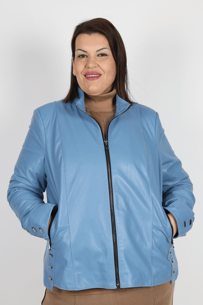 Дамско Яке, Бежов & Син Roberto Fashion Store Jacket LEAROB0002LBEI L Beige