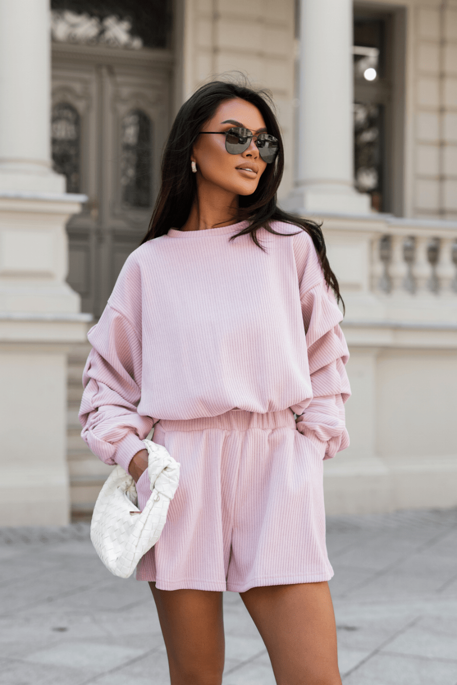 Комплект KATY в пудрено розов цвят LaBalancia Roberto Fashion Store Set 5907378523214 UNI