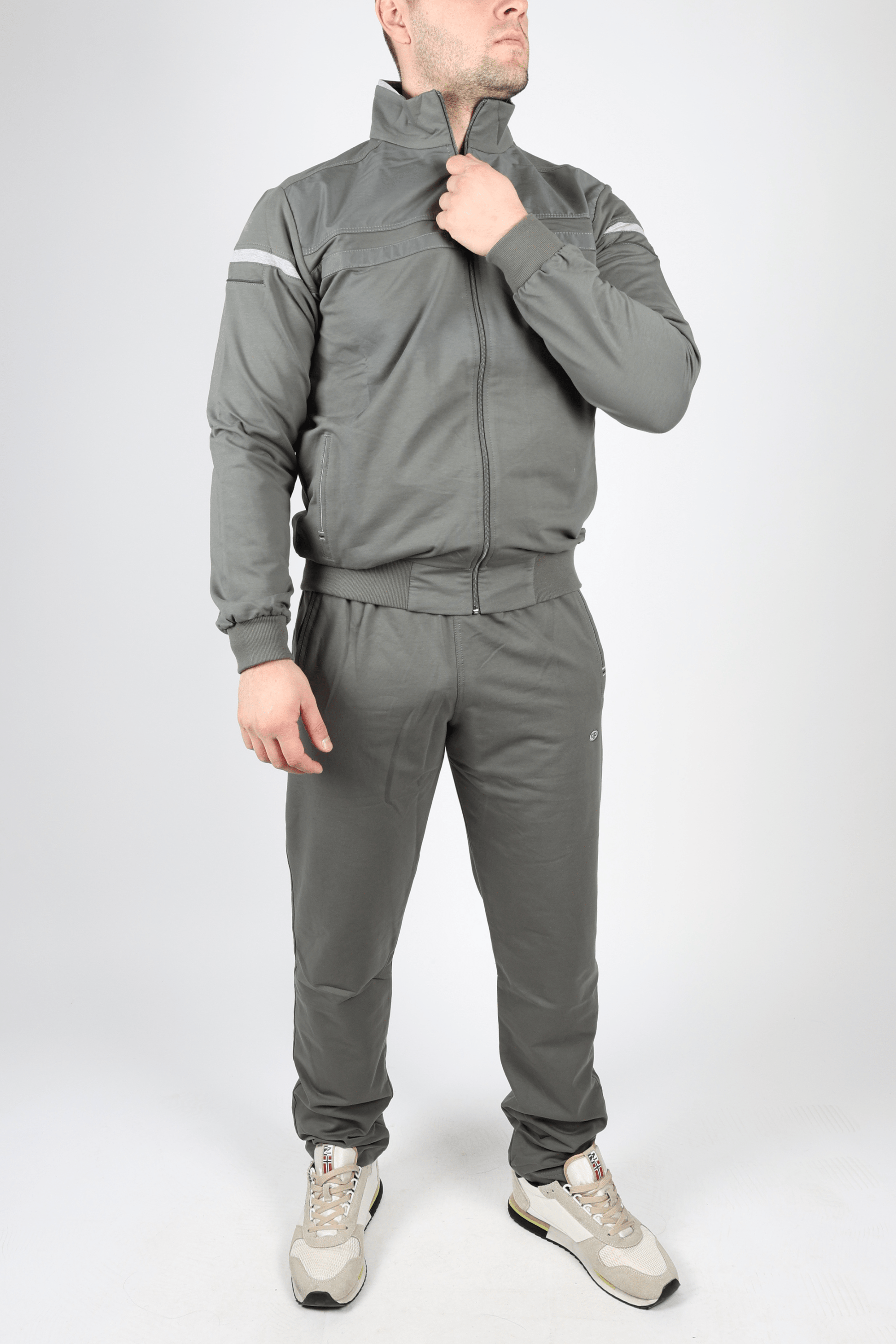Мъжки Анцуг, Сив Roberto Fashion Store Set PRATRCKS20GRAM M Gray