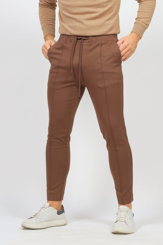 Мъжки Панталон, Кафяв Giotelli Roberto Fashion Store Sneakers GIO1111TRSBRWSLM30 30 Кафяв