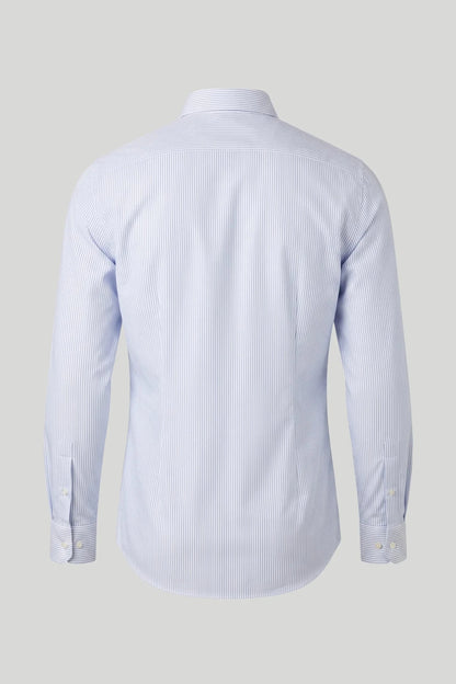Мъжка риза Oxford на райе - Небесносин Boston Roberto Fashion Store T-shirt MAY83201403-S S