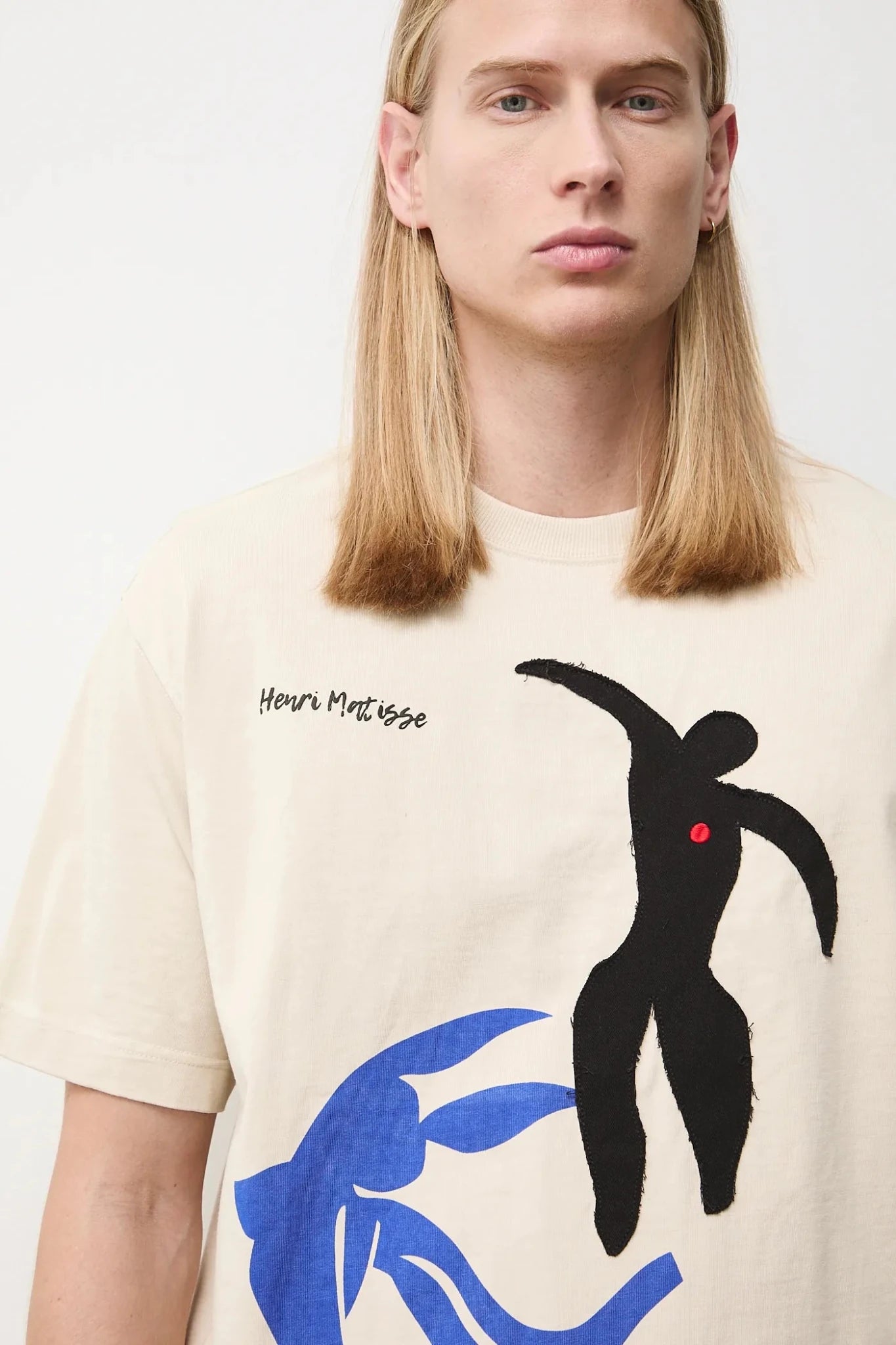 Мъжка тениска "Human" с абстрактен арт принт Medicine Roberto Fashion Store T-shirt RS26TSM256-02X-L L