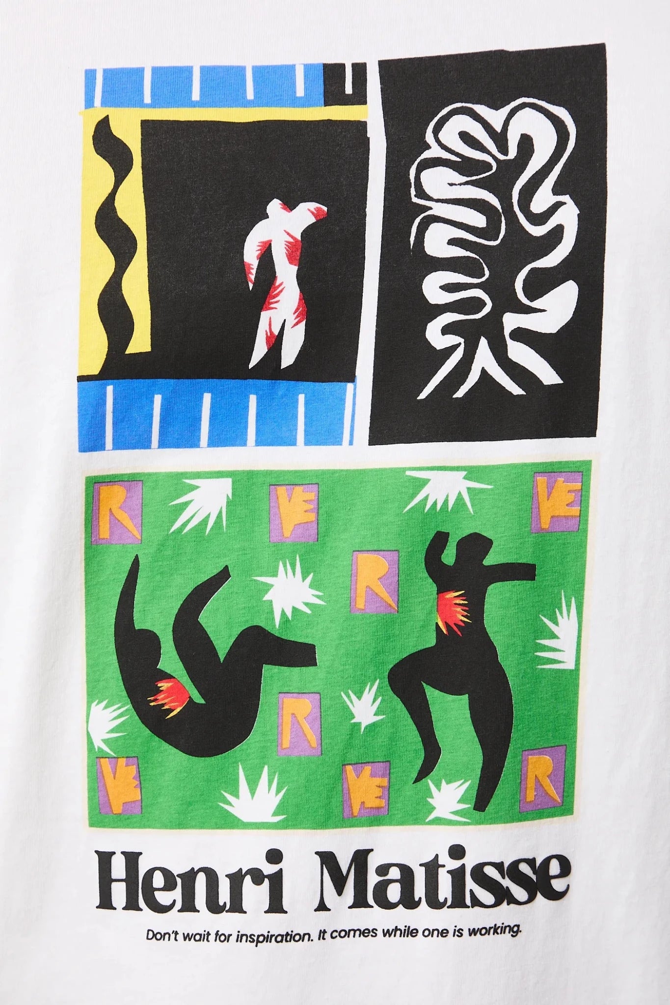 Мъжка тениска "Nature" с абстрактен арт принт Medicine Roberto Fashion Store T-shirt RS26TSM251-00X-M M