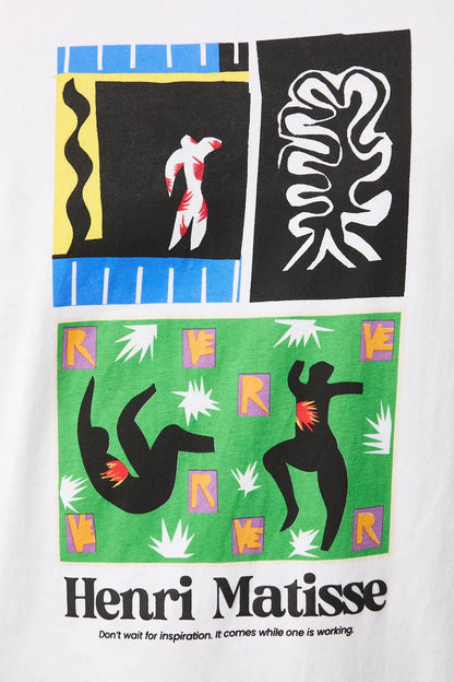 Мъжка тениска "Nature" с абстрактен арт принт Medicine Roberto Fashion Store T-shirt RS26TSM251-00X-M M