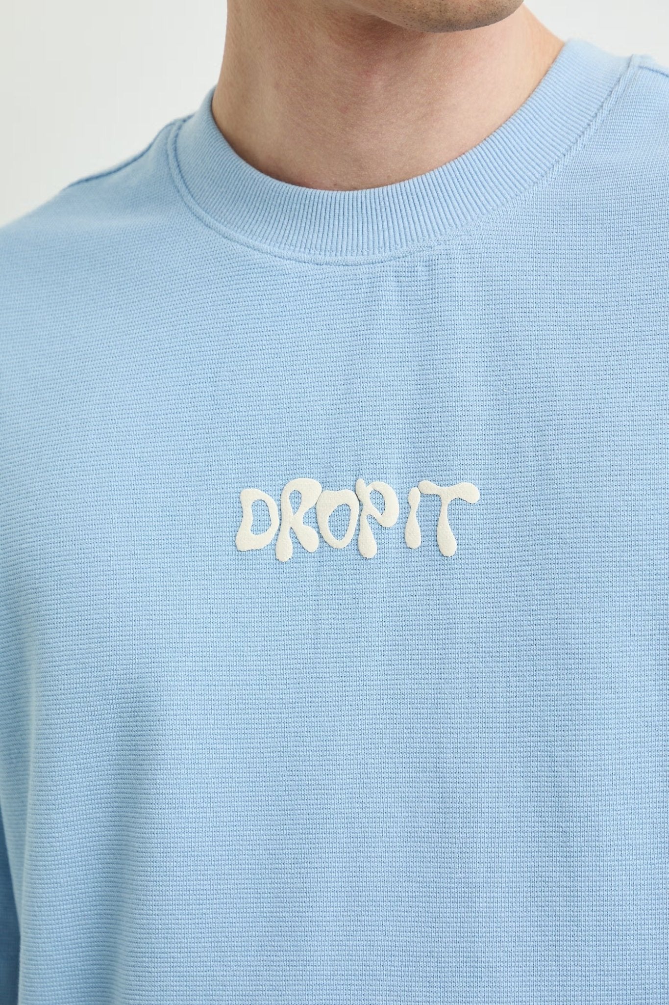 Мъжка тениска с принт на гърба "Roberto Drop It Blue" Medicine Roberto Fashion Store Set RS26-TSMA52-55X-L L