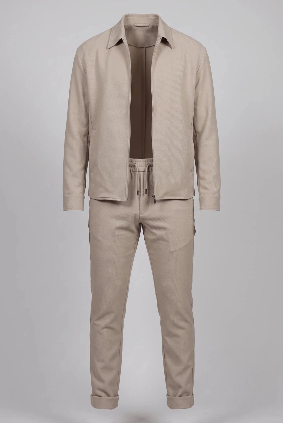 Мъжки Комплект от 2 части, Бежов Giotelli Roberto Fashion Store Set GIO0410SETBEITRK48 48