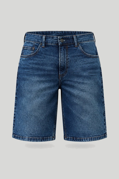 Мъжки къси дънки за всякакви поводи в тъмносин цвят Medicine Roberto Fashion Store Shorts RS25-SZM075-55J-31 31