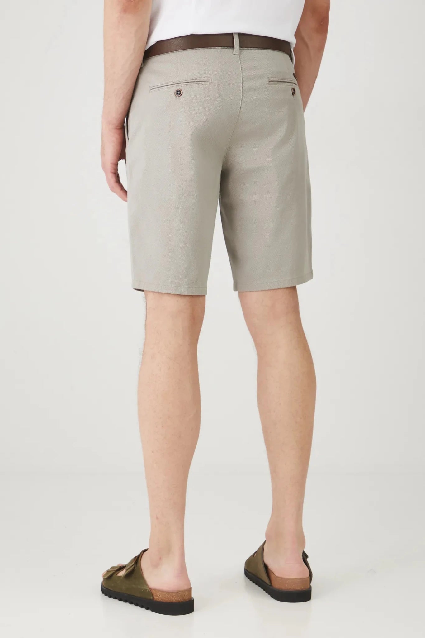 Мъжки къси панталони за всякакви поводи в светло сив цвят Medicine Roberto Fashion Store T-shirt RS25SZM070-09A-S S