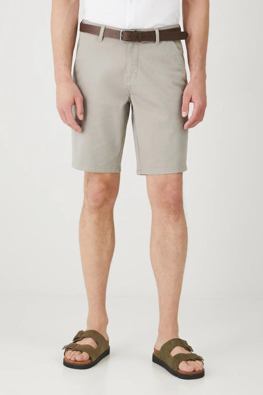 Мъжки къси панталони за всякакви поводи в светло сив цвят Medicine Roberto Fashion Store T-shirt RS25SZM070-09A-S S