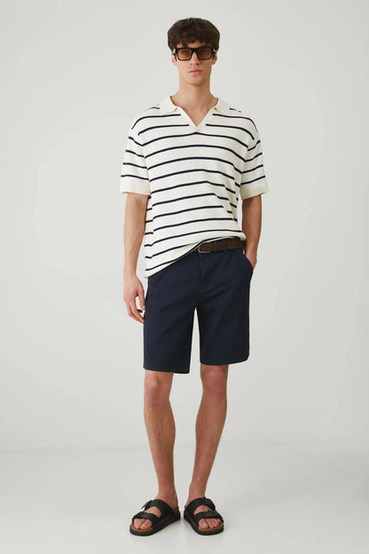 Мъжки къси панталони за всякакви поводи в тъмносин цвят Medicine Roberto Fashion Store Jeans RS25SZM070-59A-S S