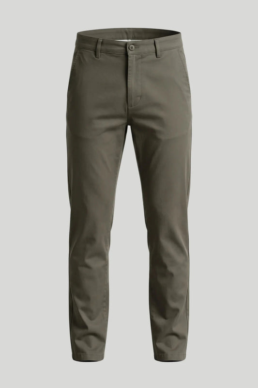 Мъжки панталон "Chino" - Мока Boston Roberto Fashion Store T-shirt MAY83830317-40 40