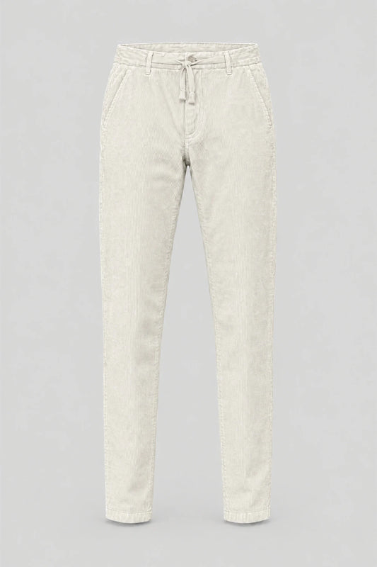 Мъжки прав панталон от рипсено кадифе Mayoral Santiago de Compostela - екрю Boston Roberto Fashion Store Sweater MAY83839431-40 40