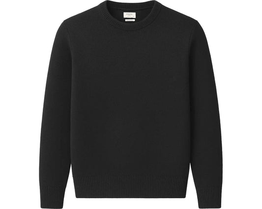 Мъжки пуловер от мериносова вълна Mayoral Marbella - черен Boston Roberto Fashion Store Sweater MAY83403410-S S