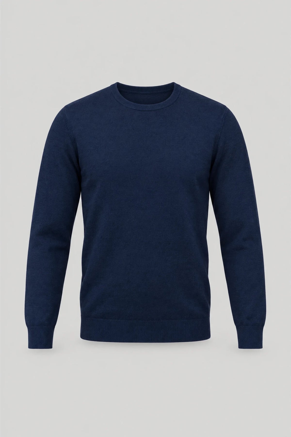 Мъжки пуловер от мериносова вълна Mayoral Marbella - тъмносин Boston Roberto Fashion Store Sweater MAY83403400-S S