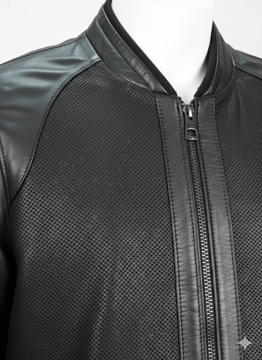 Мъжко Кожено Яке, Черен Roberto Fashion Roberto Fashion Store Jacket LEA2601JACBLKVELXL M